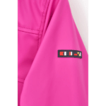 Chubasquero impermeable clásico mujer con forro a rayas