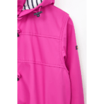 Chubasquero impermeable clásico mujer con forro a rayas
