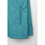 Chubasquero impermeable clásico mujer con forro a rayas