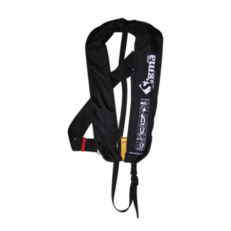 Chaleco Salvavidas 170 N Automático Sigma Negro Lalizas