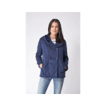 Chaqueta Polar corta suave con capucha