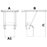 Toldo T-Top Aluminio Profesional
