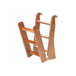 escalera plegable de madera 4 ó 6 peldaños