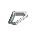 escobén gatera triangular acero inox