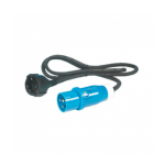 alargo adaptador macho hembra