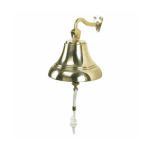 Campana Latón Pulido 100 mm