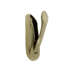 colgador plegable bronce pulido