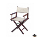 Silla plegable madera de Haya Respaldo relleno doble tela modelo Marina 1