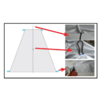 Toldo Fondeo Trapezoidal