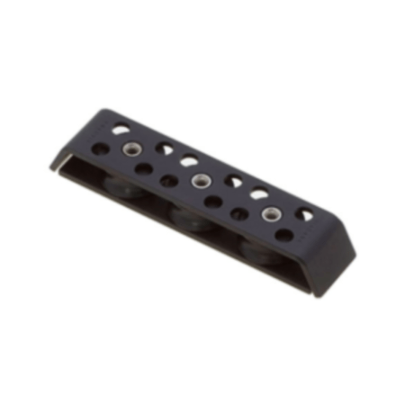 Viadana Caja de Poleas de Reenvío Triple 14mm