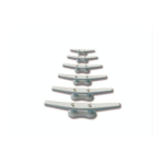 cornamusa de nylon blanca Trem