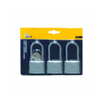 juego 3 candados sea lock asa larga 30 mm misma llave
