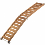 Pasarela Plegable Super Ligera de Madera Iroko
