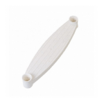 peldaño blanco para escalera alumino inox