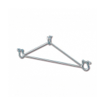 Triangulo para Pasarela Trem
