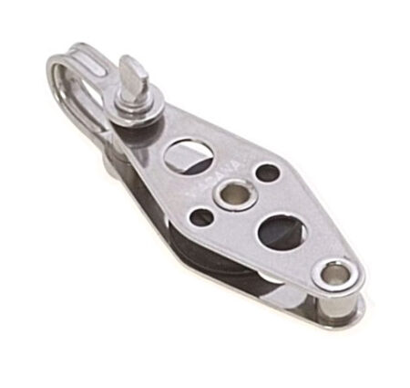 Viadana Polea Simple con Arraigo de Cable Metalico