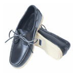 Zapato Náutico Skipper Cuero Azul Marino Lalizas