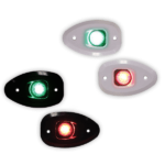 Lalizas Micro LED 12 juego luces babor y estribor 112.5° con agujeros