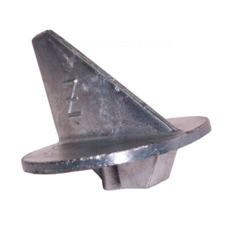 Zineti Anodo Aleta para fueraborda yamaha 55Hp.