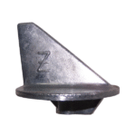 Zineti Anodo Zinc Aleta Corta con Rosca