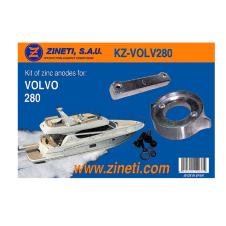 Zineti Kit Anodos Serie Volvo 280