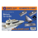 Zineti Kit de Anodos para Mercury 75-115 EFI