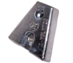 Zineti Anodo Placa para Motor V.P. Triangular Serie DPX