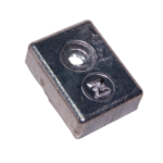 Zineti Anodo Rectangular 1 Agujero