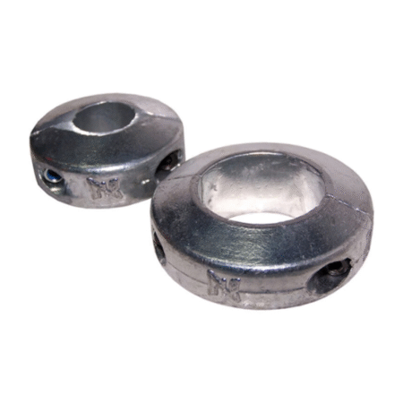 Zineti Anodo Collar Corto para Ejes Ø 17 mm