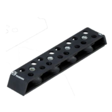 Viadana Caja de Poleas de Reenvío Cuádruple 14mm