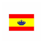 Bandera España con Corona 200 x 130 cm