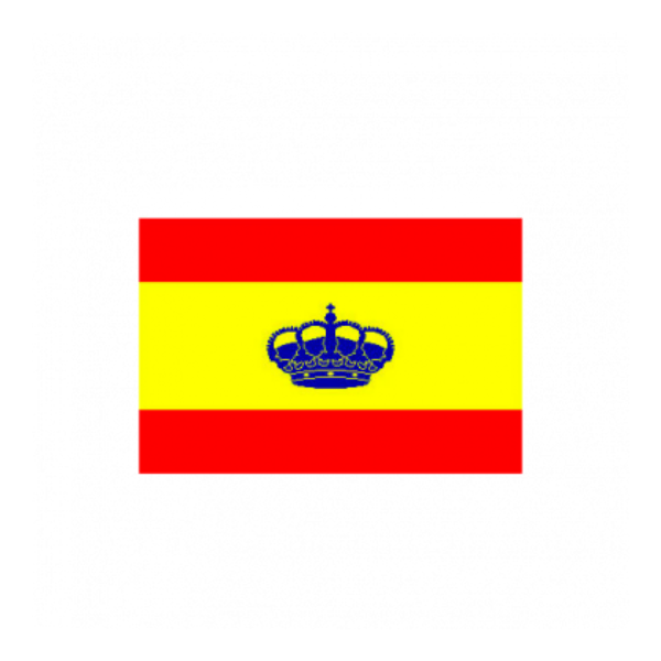bandera españa con corona 200x 130 cm bandera espana con corona 200x 130 cm