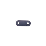 Base Plástico Para Cornamusa Acero Inox