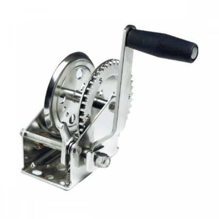 Cabestrante Winche manual para Remolque acero inoxidable