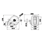 cabestrante winch manual para transporte