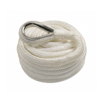 cabo de amarre poliéster doble trenza blanco bb