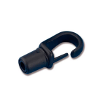 gancho negro automático para cabo elástico 1