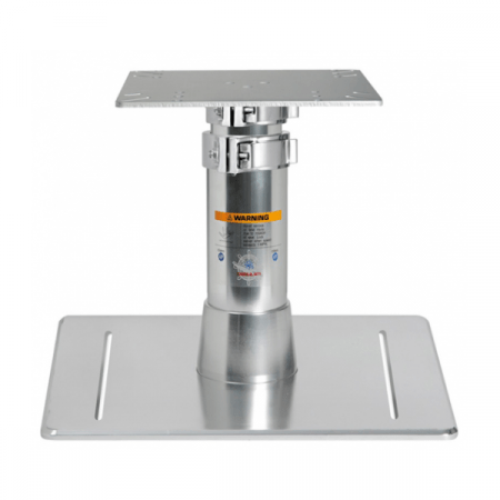 Pedestal Heavy Duty con Base Cuadrada para Mesa