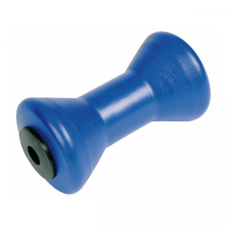 Rodillo central quilla para remolque Azul 196 mm