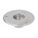soporte para barra cónico aluminio