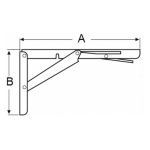 soporte plegable de mesa de acero inoxidable_1