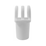 terminal tubo 22mm para toldo en nylon