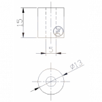 Zineti Anodo Arandela Circuito Refrigeracion Yamaha 4 – 70 CV