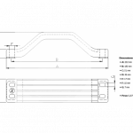 Zineti Anodo Barra Fueraborda Yamaha 115-250 CV
