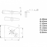 Zineti Anodo de Zinc 20-25-30Hp