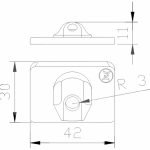 Zineti Anodo Placa 6-8-9.9Hp