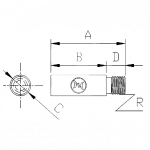 Zineti Anodo Recambio Sistema de Refrigeracion Motor Caterpillar