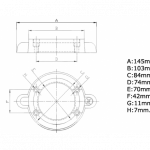 Zineti Anodo Yanmar Collarin