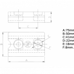 Zineti Anodo Zinc 70-120Hp