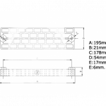 Zineti Anodo Zinc Placa Alveolada Fueraborda